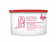 Satin Smooth Wild Cherry Hard Wax 14oz