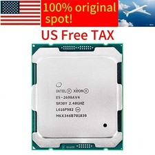 Intel Xeon E5-2699A V4 2.40GHz 55MB 22 Core 9.6GT/s 145W CPU Processor SR30Y