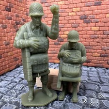 World War 2 American Airborne Combat Equipment Set 3D Toy Soldier 1/32 Figures