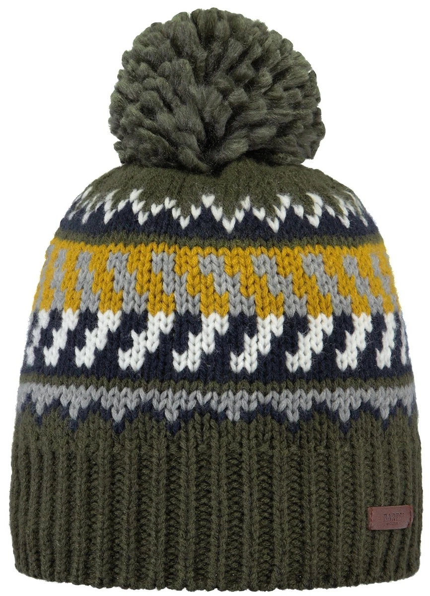 Berretto BARTS Lavorato A Maglia Con Motivo A Righe - Foto 7