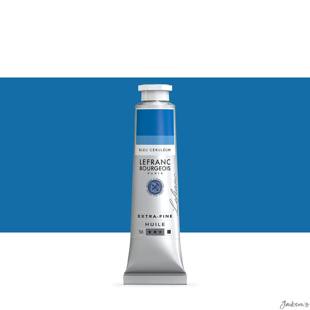 Lefranc Bourgeois Extra Fine Oil Paint 40ml Cerulean Blue For Artists