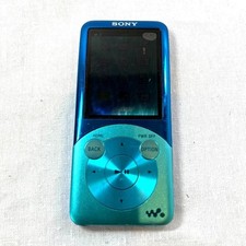 Sony Walkman NW-S754 Blue 8GB MP3 Digital Media Player Portable Tested Used