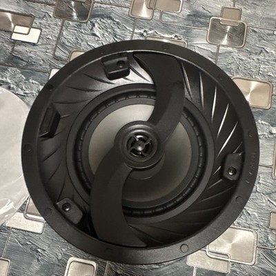 Episode ES-CORE-38-IC Ceiling Speaker, Black, Round, Wired, 1.0 Channel