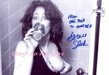 GRACE SLICK SIGNED AUTOGRAPHED REPRINT PHOTO JEFFERSON AIRPLANE STARSHIP RISQUE