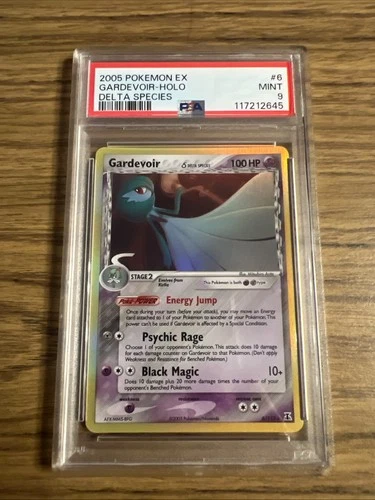PSA 9 Gardevoir Delta Species 6/110 EX Delta Species Holo 2005 Pokemon MINT