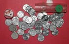 1943 Lincoln Wheat Cent roll - UNC