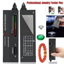 Portable Diamond Gemstone Tester Pen with LED Indicator, High Accuracy, Relia