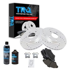 Kit pastiglie freno e rotore TRQ anteriori Performance per Ford Mustang 94-98 - Chemical Ki