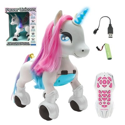 LEXiBOOK Power Unicorn - My First Smart Unicorn to One size, White/Pink/Blue 