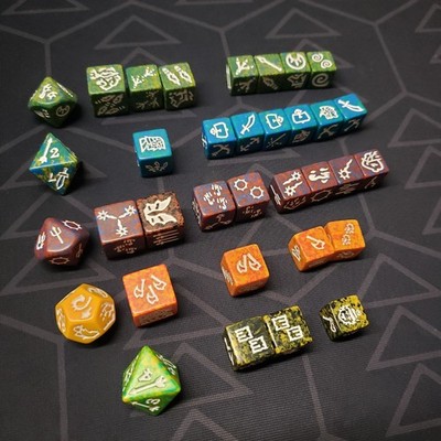 Lot of 34x TSR Dragon Dice! (Collectible Board / Dice Game) 90s bundle misc RARE