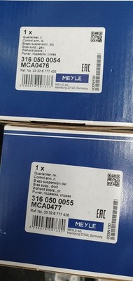 MEYLE QUERLENKER HINTERACHSE L+R  OBEN  BMW 5 6 7 | 316 050 0054 / 316 050 0055