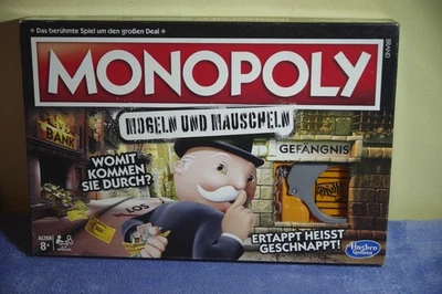 Hasbro Monopoly - Mogeln und Mauscheln | Gesellschaftsspiel 2017 | vollständig! - Bild 1 von 4
