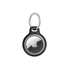 Belkin AirTag Reflective Holder w/ Key Ring - Black