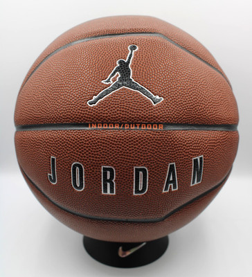 Nike Jordan 8P Basketball Ball 7 29.5'' Amber/Black/Silver Indoor Outdoor