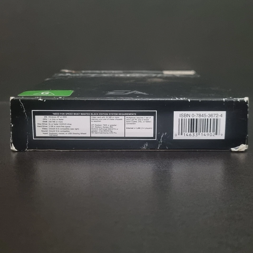 Need for Speed Most Wanted BLACK EDITION PC Game Complete * Like New Disc's  - Image 3 of 4