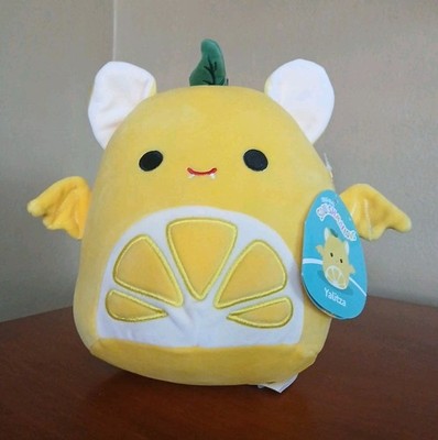 9'' YALITZA Yellow Lemon Bat Squishmallow NWT