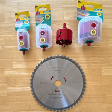 Metabo Precision Cut Classic Kreissägeblatt 254mm 48Z HM + Wolfcraft Lochsägen