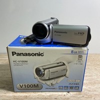 Panasonic HC-V100M Full HD Camcorder Silver Complete in Box Tested 7922