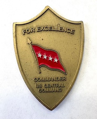 U.S. Central Command (CENTCOM) Commander Challenge Coin