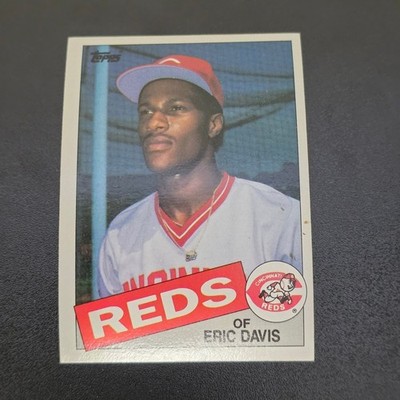 Eric Davis Cincinnati Reds 1985 Topps Baseball Card #627