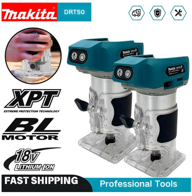 18V Cordless Router Trimmer Brushless Edge Wood Milling Slotting Tool