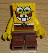 Lego Sponge Bob Figur mit schlechten Zähnen