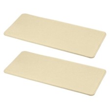 2Pcs Felt Base Shaper, 13 x 6 Inch Rectangle Bag Bottom Shaper, Beige