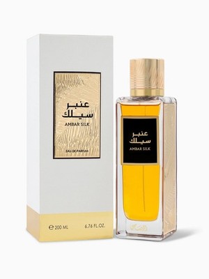 Rasasi Unisex Amber Silk EDP Spray 6.76 oz Fragrances 614514425015