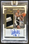 2021-22 One and One David Robinson 2025 Black Box Patch Auto Autograph #1/1