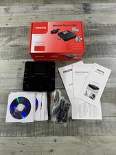 Protis PT1190 Media Recorder Black Mini DVD Recorder HDMI USB AV Cables Box