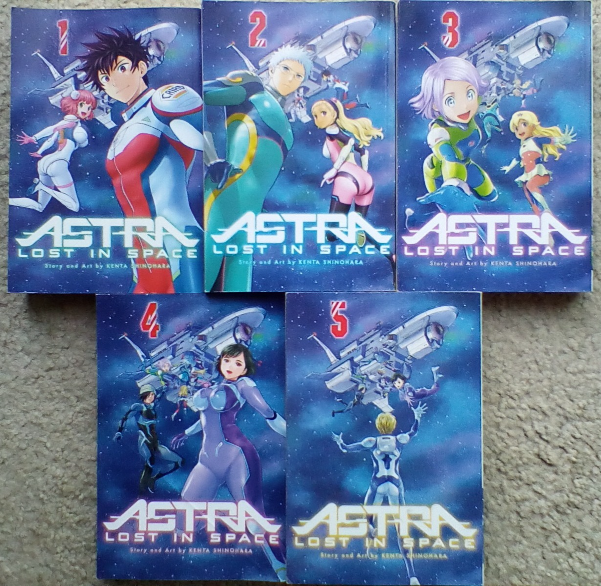 ASTRA Lost In Space English Manga COMPLETE Viz