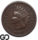 1868 Indian Head Cent Penny *Significant Key Date* VF