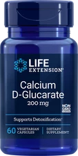 Life Extension CALCIUM D GLUCARATE 200 MG 60 VegCaps
