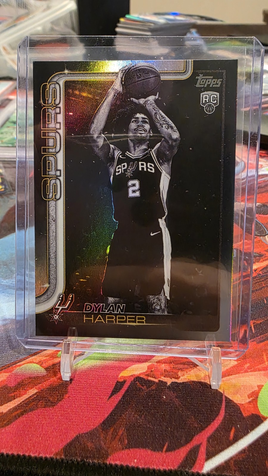 2025-26 Topps - Dylan Harper #202 Blackout (RC)