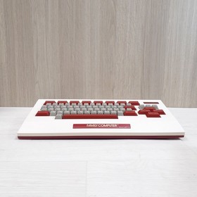 Nintendo Famicom console with Family basic Keyboard in box  with 6 Games Japan