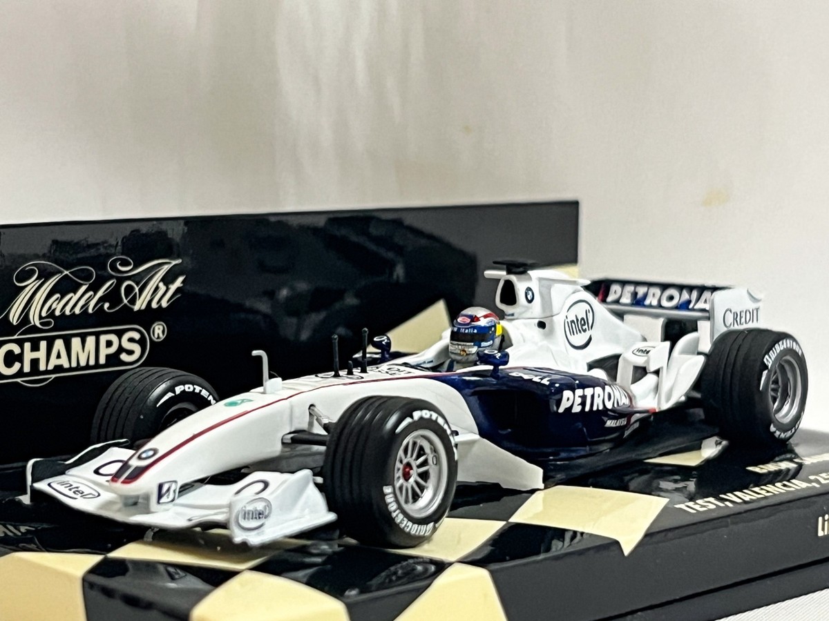 Minichamps 1/43 BMW Sauber F1.06 Alex Zanardi Valencia Test 2006