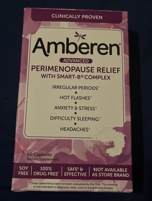 Amberen PeriMenopause Relief Promotes Hormonal Balance Capsule - 60 Count