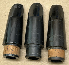 Three Bb Clarinet Soprano Mouthpieces Vito 2RV