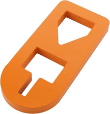 Puller Plate Tool Heavy Duty Farm Garden Equipment Use -Orange-Semicircle