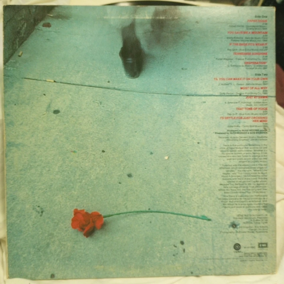 Gene Watson Now Appearing Capital Records Album Vinal LP 1977 - Image 2 of 4