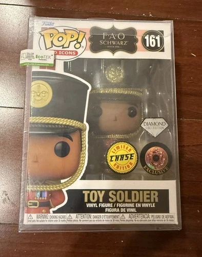 Funko POP! Ad Icons FAO Schwarz #161 Toy Soldier CHASE Exclusive W/ Protector