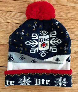 miller lite holiday hat