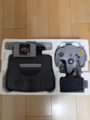 Nintendo 64 console N64 Region Japan tested with box complete Game