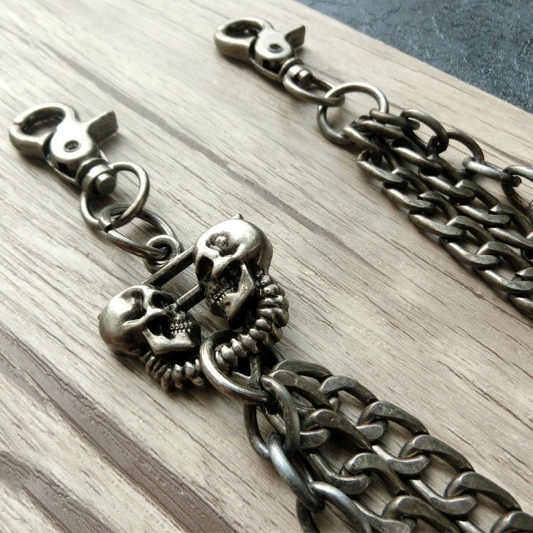 小物 00s archive diavlo bullet Wallet chain Vintage Long Strong Leash Biker Trucker Key Jean Heavy