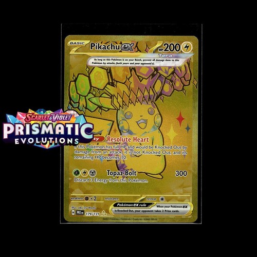 Pokemon Prismatic Evolutions: Choose Your Card! Reverse Holo/Holo EX Full Art NM - Picture 169 of 173