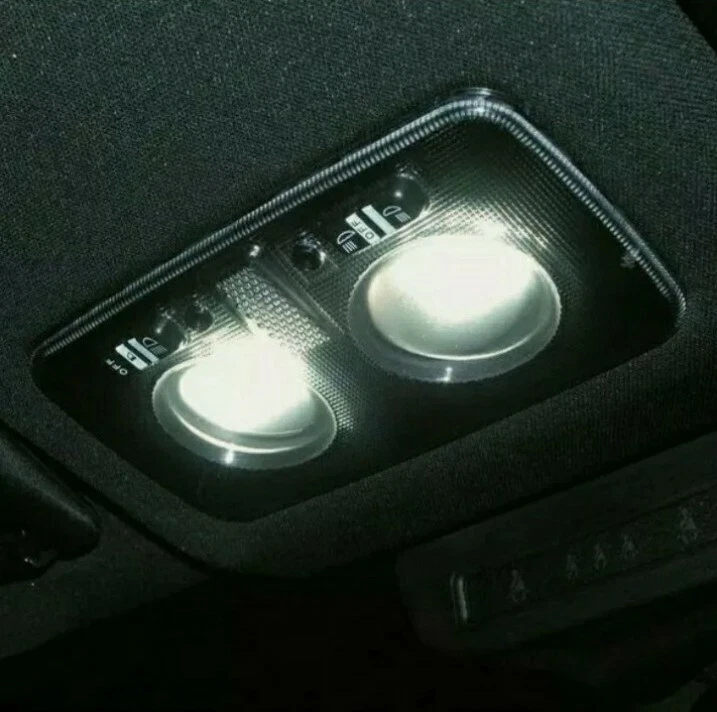 KIT FULL LED INTERNI ALFA ROMEO GIULIETTA PLAFONIERA ANTERIORE+POSTERIORE 6000K - Immagine 4 di 4