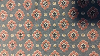 Vtg Joan Kessler Concord Fabric Remnant - 20'' X 72''