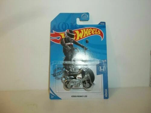 Veículos de motocicletas Honda de metal fundido Hot Wheels