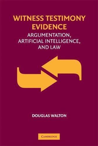Witness Testimony Evidence Argumentation and the Law Walton Paperback