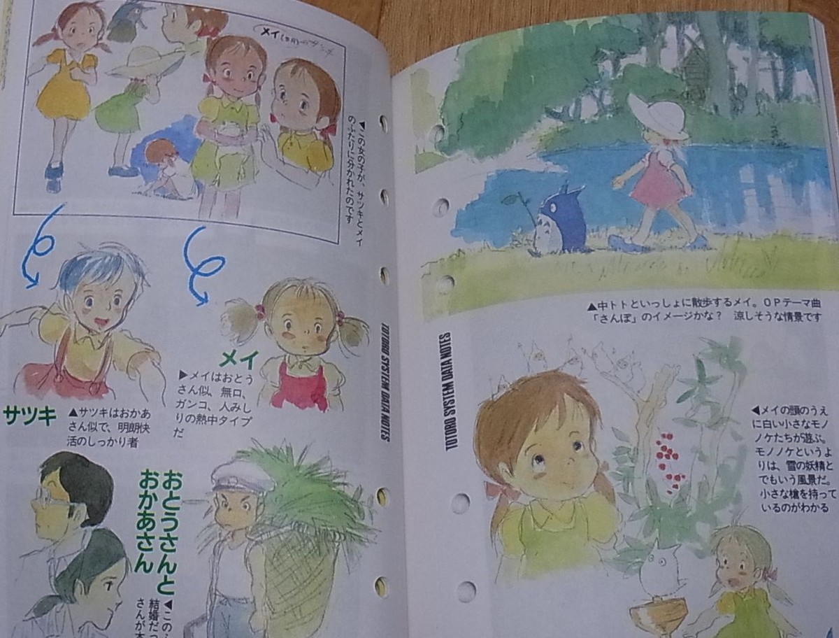 Studio Ghibli My Neighbor Totoro SYSTEM DATA NOTES | eBay